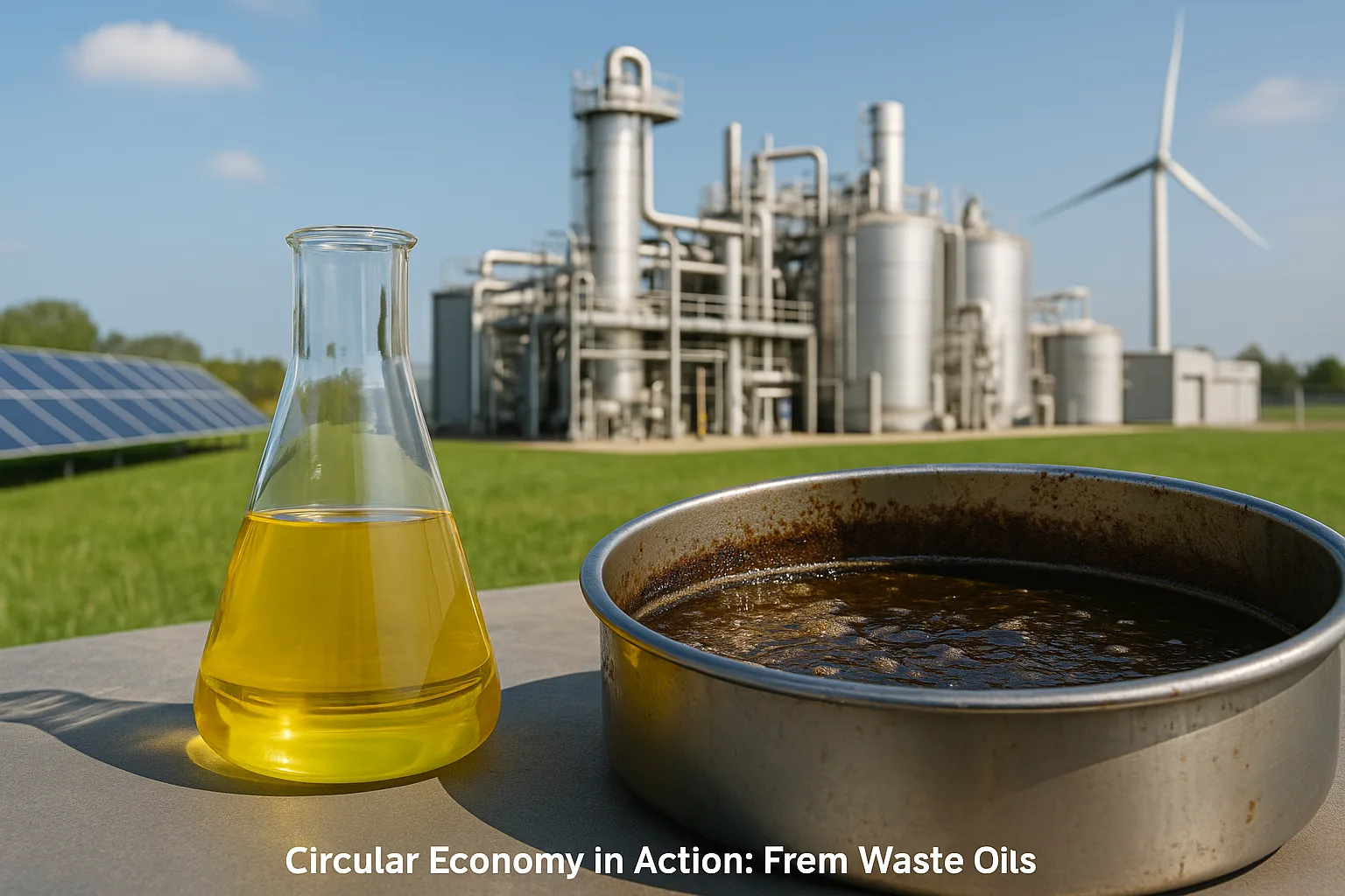 Waste-based biodiesel production from eligible waste and residue feedstocks